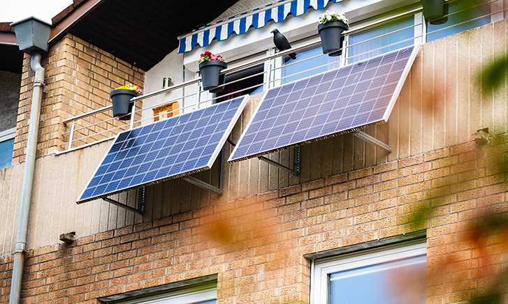 Produzieren Sie Ihren Strom einfach selbst – im eigenen Garten oder auf dem Balkon!